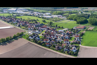 Steinweilerer Straße x Brehmstr in the district Minderslachen in Kandel in the state Rhineland-Palatinate, Germany