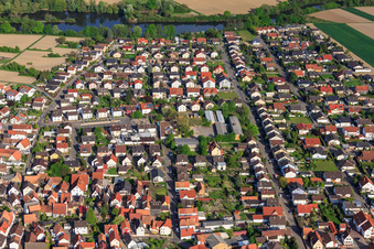 Eduard-Feth-Straße in Leimersheim in the state Rhineland-Palatinate, Germany