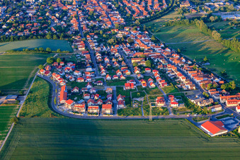 On the high trail in Kandel in the state Rhineland-Palatinate, Germany out of the air