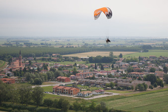 San Filippo in the state Veneto, Italy seen from above