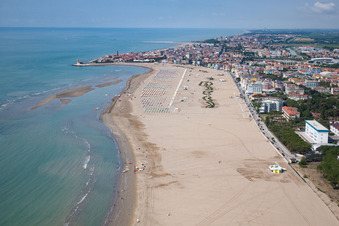 Porto Falconera in the state Veneto, Italy out of the air