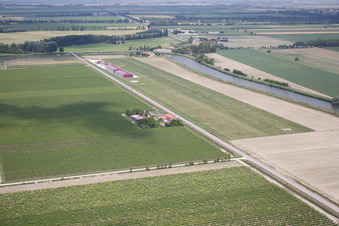 Airport in Caorle in the state Metropolitanstadt Venedig, Italy