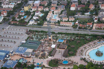 Aerial photograpy of Piave Vecchia in the state Veneto, Italy
