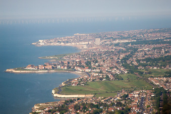 Birchington-on-Sea in the state England, Great Britain out of the air