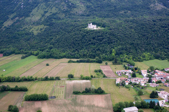 Toppo in the state Friuli Venezia Giulia, Italy out of the air