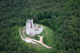 Toppo in the state Friuli Venezia Giulia, Italy seen from above