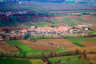 Village view in Altdorf in the state Rhineland-Palatinate, Germany