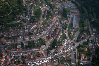 Ottange in the state Moselle, France out of the air