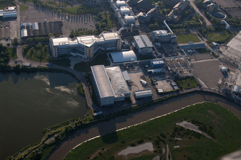 Drone image of Great Stonar in the state England, Great Britain