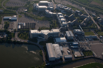 Great Stonar in the state England, Great Britain from the drone perspective