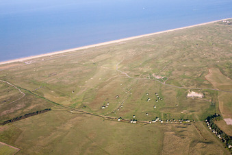 Great Stonar in the state England, Great Britain from above