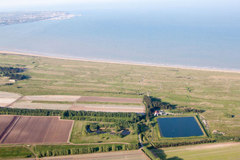 Great Stonar in the state England, Great Britain seen from above