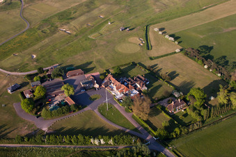 Oblique view of Sandwich in the state England, Great Britain
