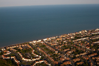 Deal in the state England, Great Britain from the plane