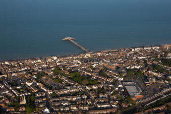 Deal in the state England, Great Britain from above
