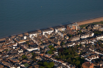 Deal in the state England, Great Britain from the plane