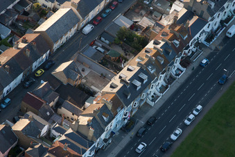 Drone image of Deal in the state England, Great Britain
