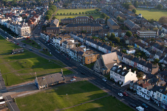 Deal in the state England, Great Britain from above