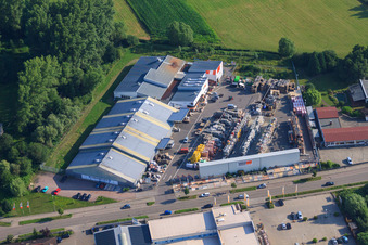 Horst Industrial Estate, Union Building Center in the district Minderslachen in Kandel in the state Rhineland-Palatinate, Germany