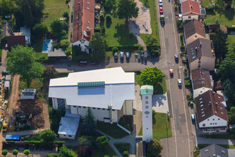 Catholic Church of St. Pius in Kandel in the state Rhineland-Palatinate, Germany