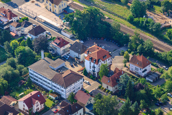 Bismarckstraße with SMARTCRM GmbH and Bestec GmbH in Kandel in the state Rhineland-Palatinate, Germany