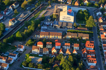 Mozartstraße Beethovenstr in Kandel in the state Rhineland-Palatinate, Germany