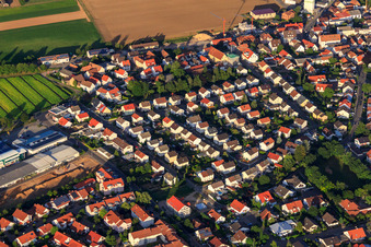 At the White Cross in Herxheim bei Landau in the state Rhineland-Palatinate, Germany