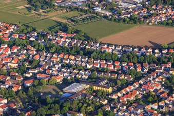 Lützelhorststrasse, elementary school in Herxheim bei Landau in the state Rhineland-Palatinate, Germany