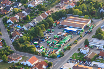 Recycling center Rülzheim in Rülzheim in the state Rhineland-Palatinate, Germany