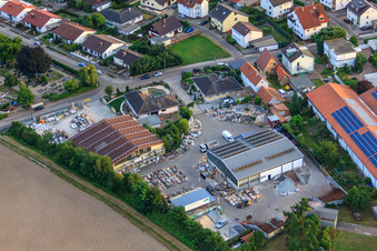 Natural stones Friedebach in Rheinzabern in the state Rhineland-Palatinate, Germany