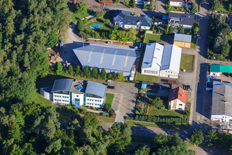 WiCo Production GmbH in Rheinzabern in the state Rhineland-Palatinate, Germany out of the air