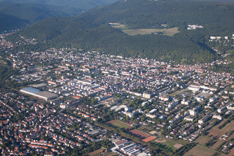 District Rohrbach in Heidelberg in the state Baden-Wuerttemberg, Germany viewn from the air