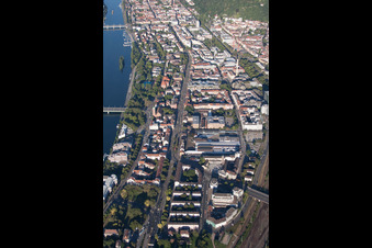 Bergheimer Street in the district Bergheim in Heidelberg in the state Baden-Wuerttemberg, Germany