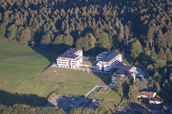 Aerial view of SysTelios Clinic in the district Siedelsbrunn in Wald-Michelbach in the state Hesse, Germany