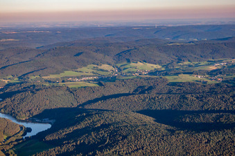 District Hetzbach in Oberzent in the state Hesse, Germany