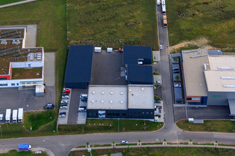 Robert-Bosch-Straße with Rexer Albert GmbH in Calw in the state Baden-Wuerttemberg, Germany