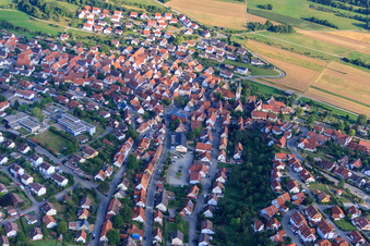 Community Hall in Gechingen in the state Baden-Wuerttemberg, Germany