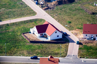 New development area NO, Magdalena-Wingerter-Straße in the district Schaidt in Wörth am Rhein in the state Rhineland-Palatinate, Germany