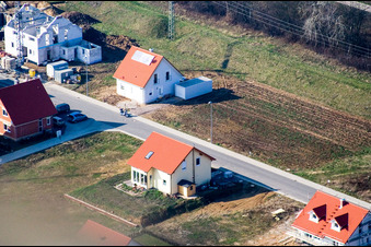 New development area NE, An der Anhaide in the district Schaidt in Wörth am Rhein in the state Rhineland-Palatinate, Germany