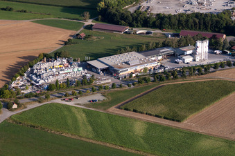 Building of the construction market Koempf Baufachmarkt GmbH in the district Darmsheim in Sindelfingen in the state Baden-Wurttemberg, Germany