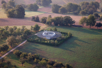 Radio beacon KRH VOR Karlsruhe in the district Wöschbach in Pfinztal in the state Baden-Wuerttemberg, Germany