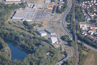 Maximilianscenter 2 in the district Maximiliansau in Wörth am Rhein in the state Rhineland-Palatinate, Germany