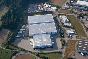 Warehouses and forwarding building Schuon Gebr. Logistik GmbH Fulfillment-Spezialist in Haiterbach in the state Baden-Wurttemberg, Germany