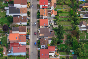 Waldstr in Kandel in the state Rhineland-Palatinate, Germany out of the air