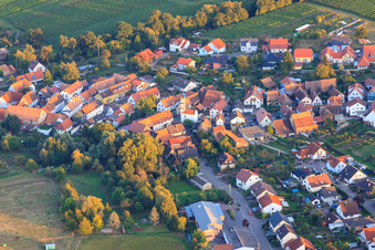 Village center in Oberhausen in the state Rhineland-Palatinate, Germany