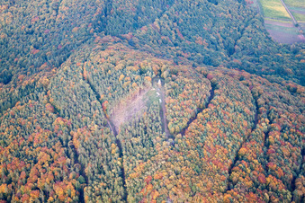 North launch site of the Duddeflecher in Annweiler am Trifels in the state Rhineland-Palatinate, Germany
