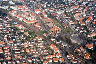 Buchstraße Brickworks Museum, Festival Hall from the southwest in Jockgrim in the state Rhineland-Palatinate, Germany