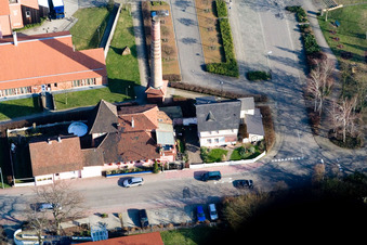 Town Hall from the west in Jockgrim in the state Rhineland-Palatinate, Germany