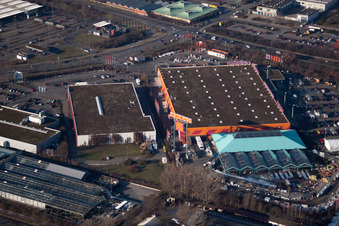 Hornbach in the district Oggersheim in Ludwigshafen am Rhein in the state Rhineland-Palatinate, Germany