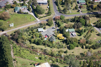 Aerial photograpy of Coromandel in the state Waikato, New Zealand